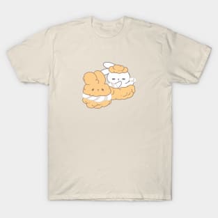 Cute Bunnies in Bunibuni Creampuff T-Shirt